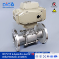 DIN Stainless Steel ISO5211 Pad Flange Ball Valve